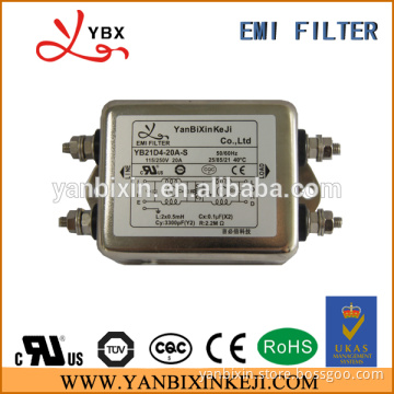 Manufacturer Low Pass Single Phase two stage EMI RFI Noise Filter